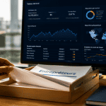 entrepreteur dossier et tableau de bord