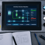 interface homme machine ihm écran tactile industriel