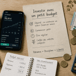 investir en bourse petit budget smartphone calculatrice euros