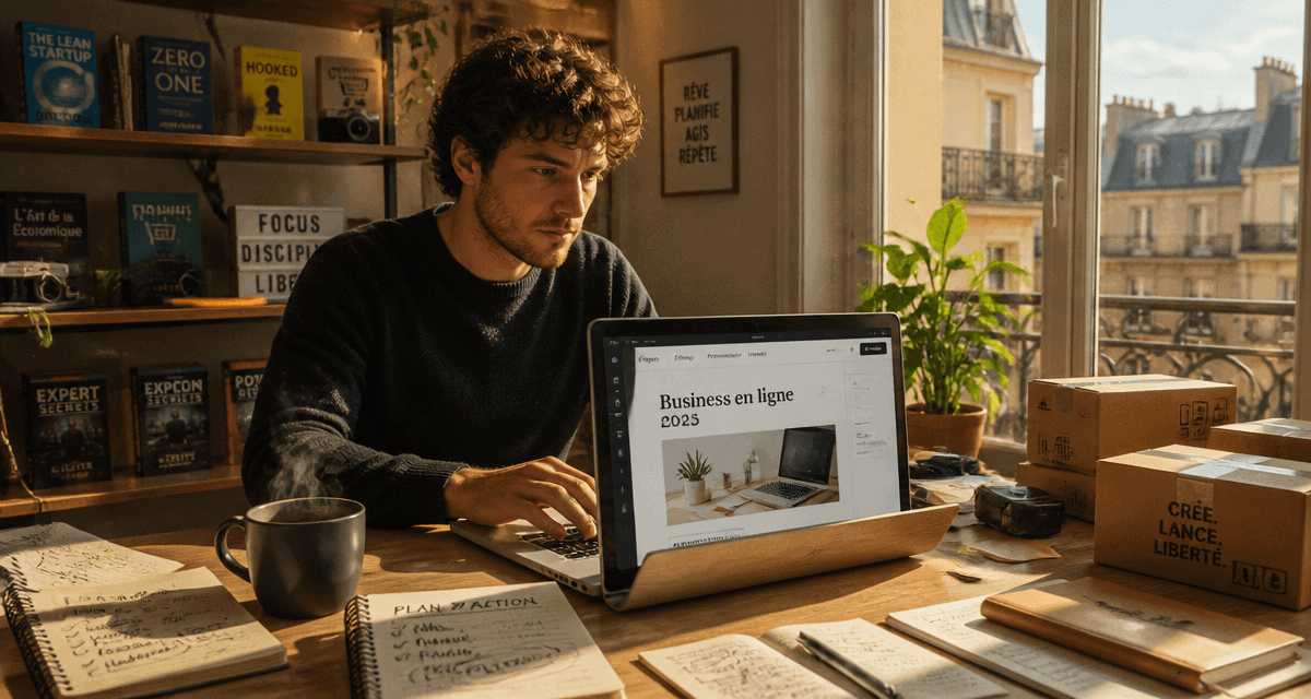 lancer un business en ligne entrepreneur appartement paris