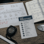 Management lean manufacturing bureau industriel outils