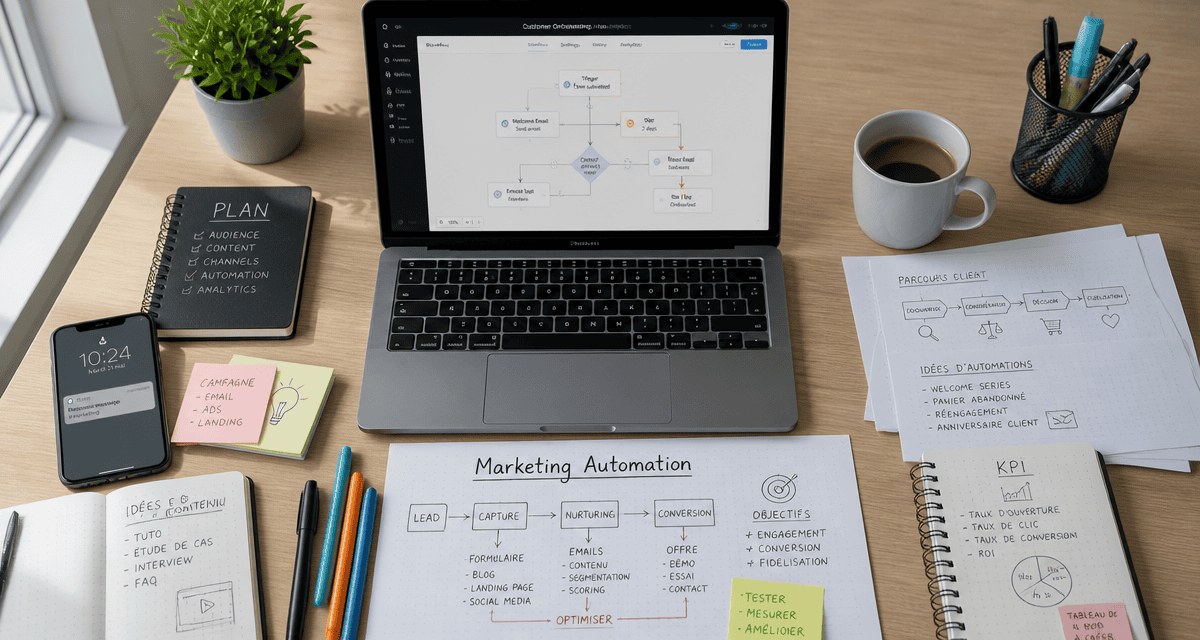 solution marketing automation bureau moderne