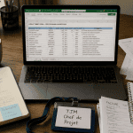 tjm chef de projet tableau excel bureau