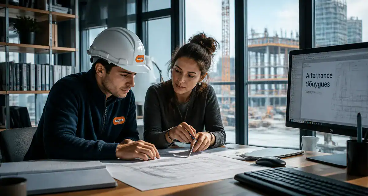 bouygues alternance jeune en open space