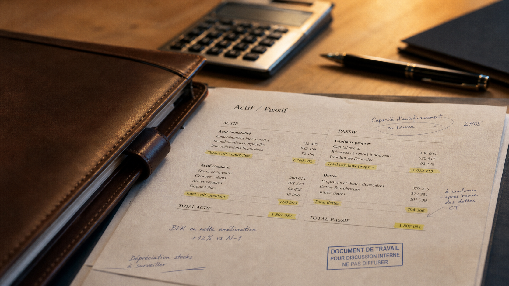Comment analyser un bilan comptable : ratios de survie et postes à surveiller