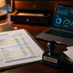 Compétences comptable : bilan et conformité, tableau KPI