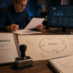 Définition démarche qualité : PDCA, ISO 9001 et KPI en bureau