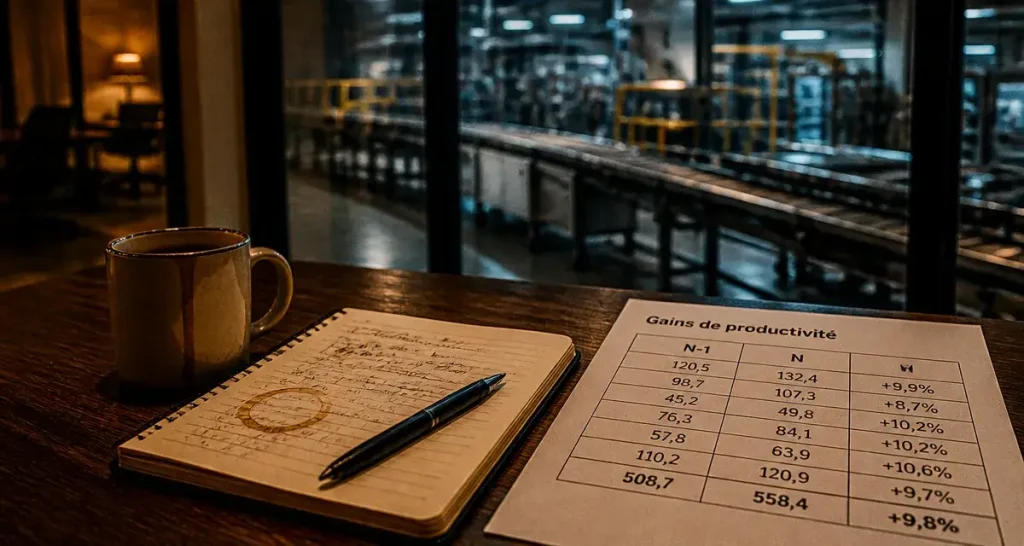 gain de productivité def : méthodes de calcul chiffrées en entreprise