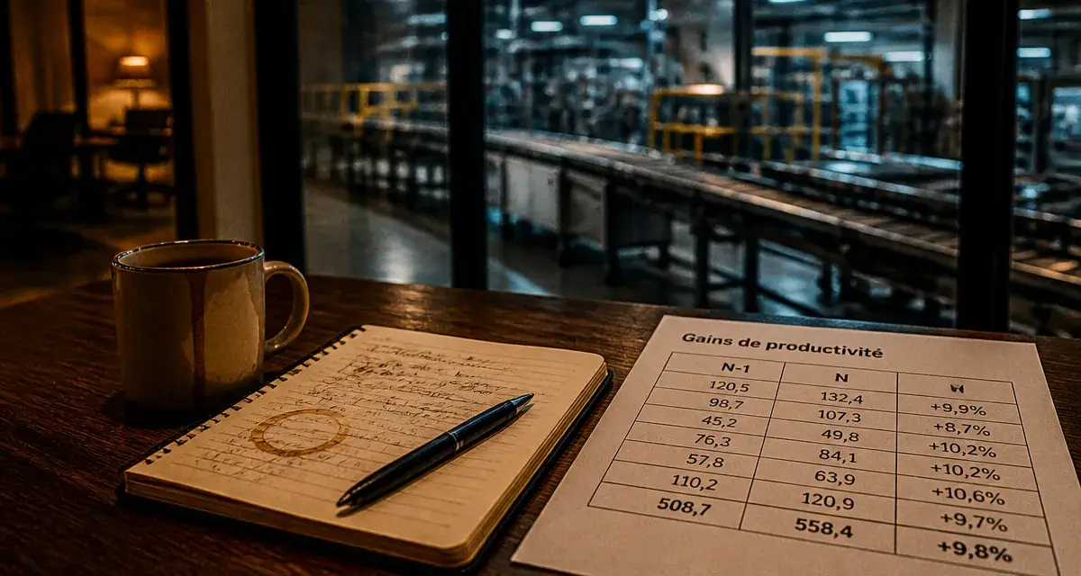 gain de productivité def : méthodes de calcul chiffrées en entreprise