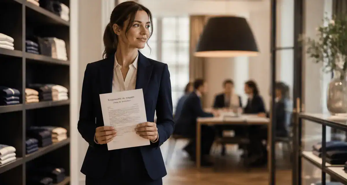 lettre de motivation responsable magasin femme en boutique
