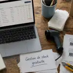 logiciel de gestion de stock gratuit sur bureau d'artisan