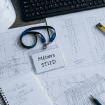 métier bien payés avec bac sti2d schémas casque outils
