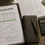 pilotage de la masse salariale, bureau, calculs