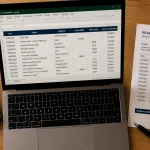 Tableau comptable excel gratuit avec 5 colonnes pour gestion sans erreur