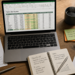 tableau suivi des ventes excel gratuit sur ordinateur