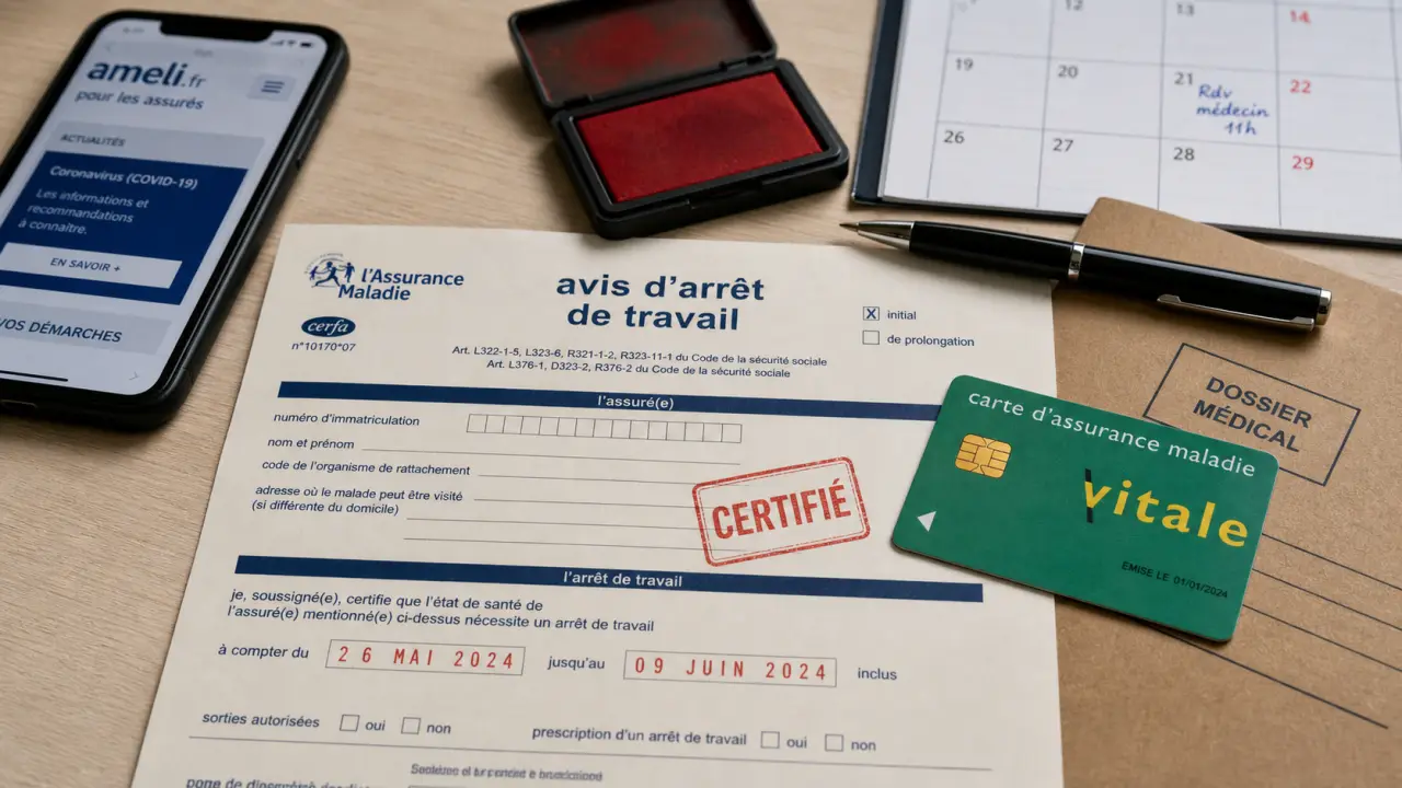 Arrêt de travail mal rempli par le médecin : 2 jours avant blocage CPAM