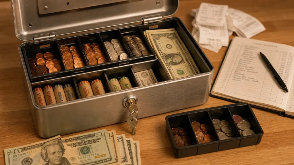 Serrure, compartiments et prix : ce qu’il faut vérifier avant d’acheter une caisse à monnaie