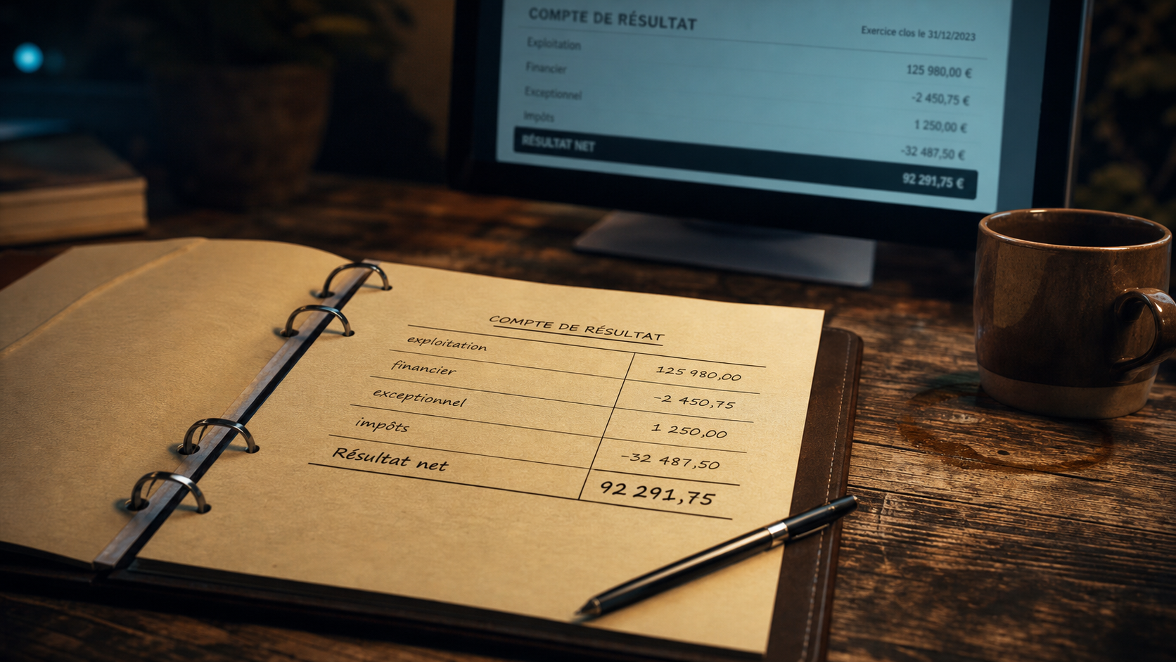 Calcul du resultat net : formule et étapes