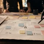 Carte d'empathie avec 6 zones pour comprendre le client