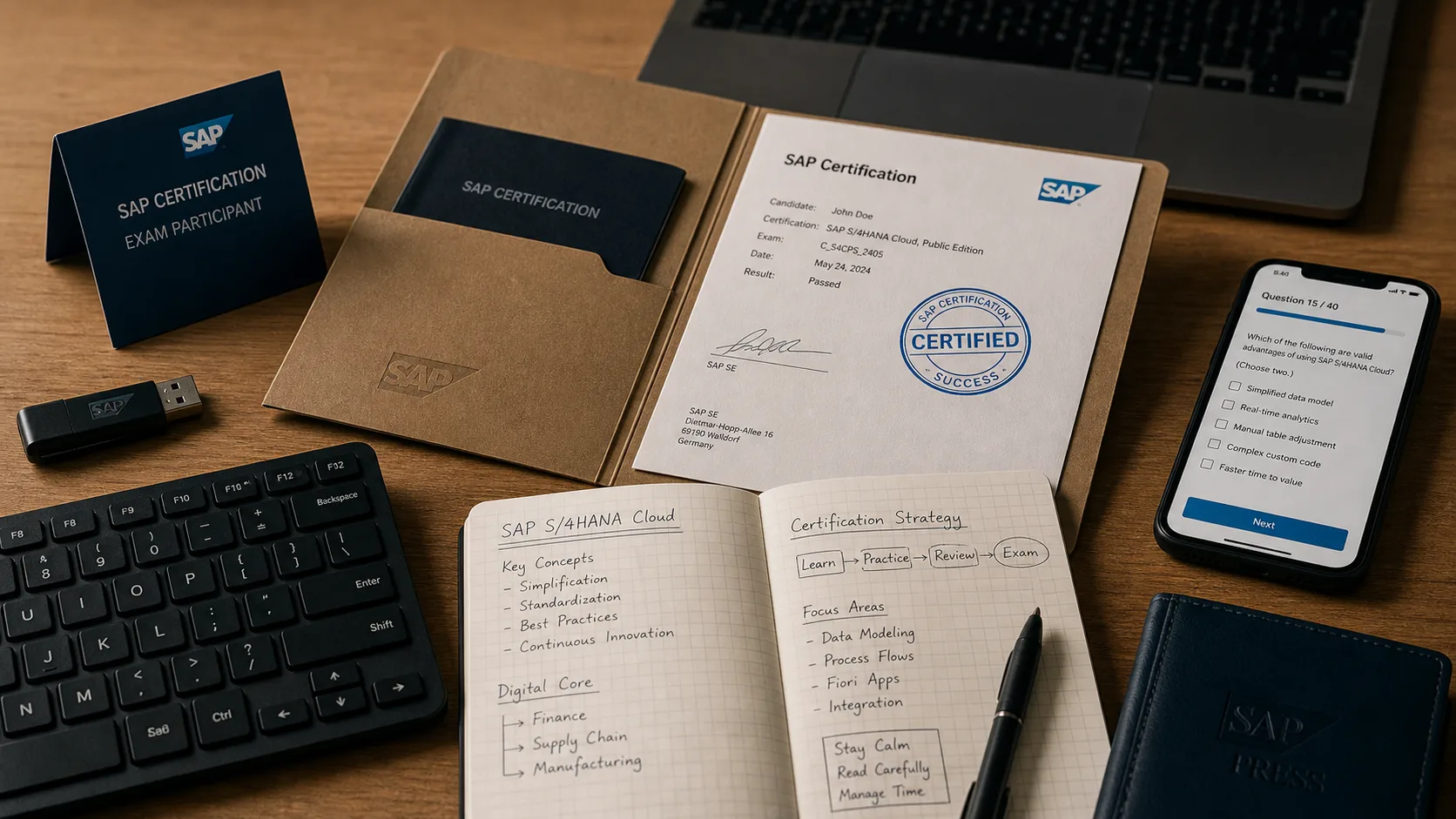 Certification SAP : examen et préparation