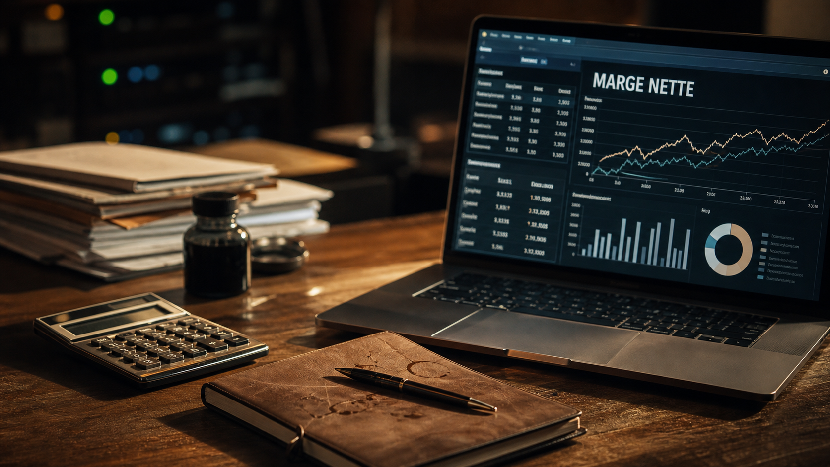 Les business les plus rentables au monde : logiciels, finance et santé sur un bureau