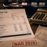 NAO transport routier 2026 : fiche de paie TRM et frais de route