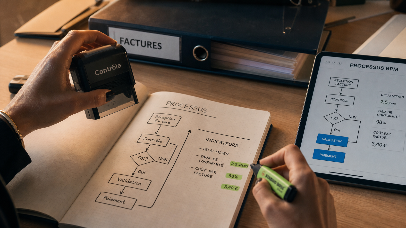 Optimiser les processus : cartographie, automatisation et mesure