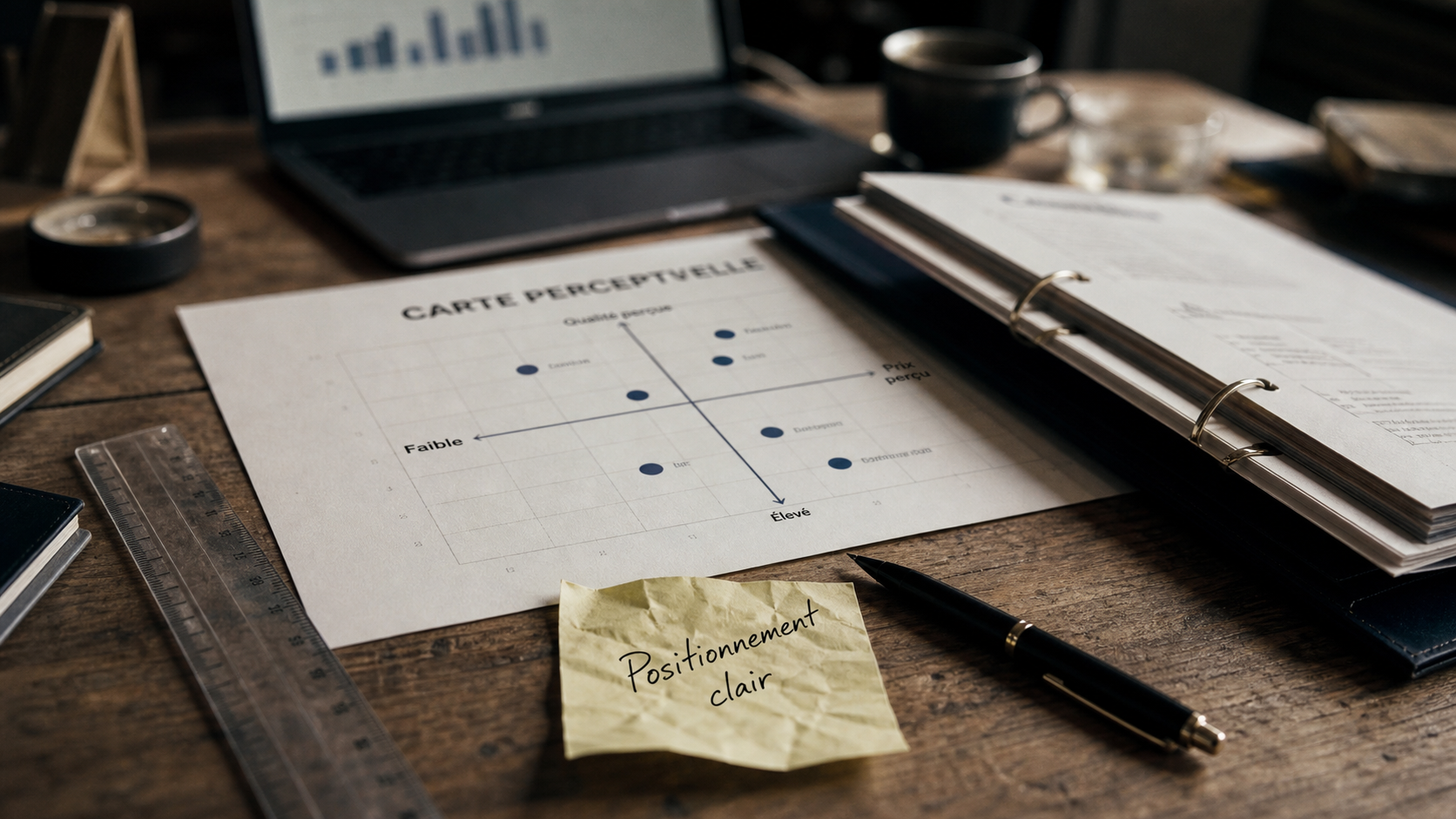 Positionnement d une entreprise : méthode mapping concurrentiel