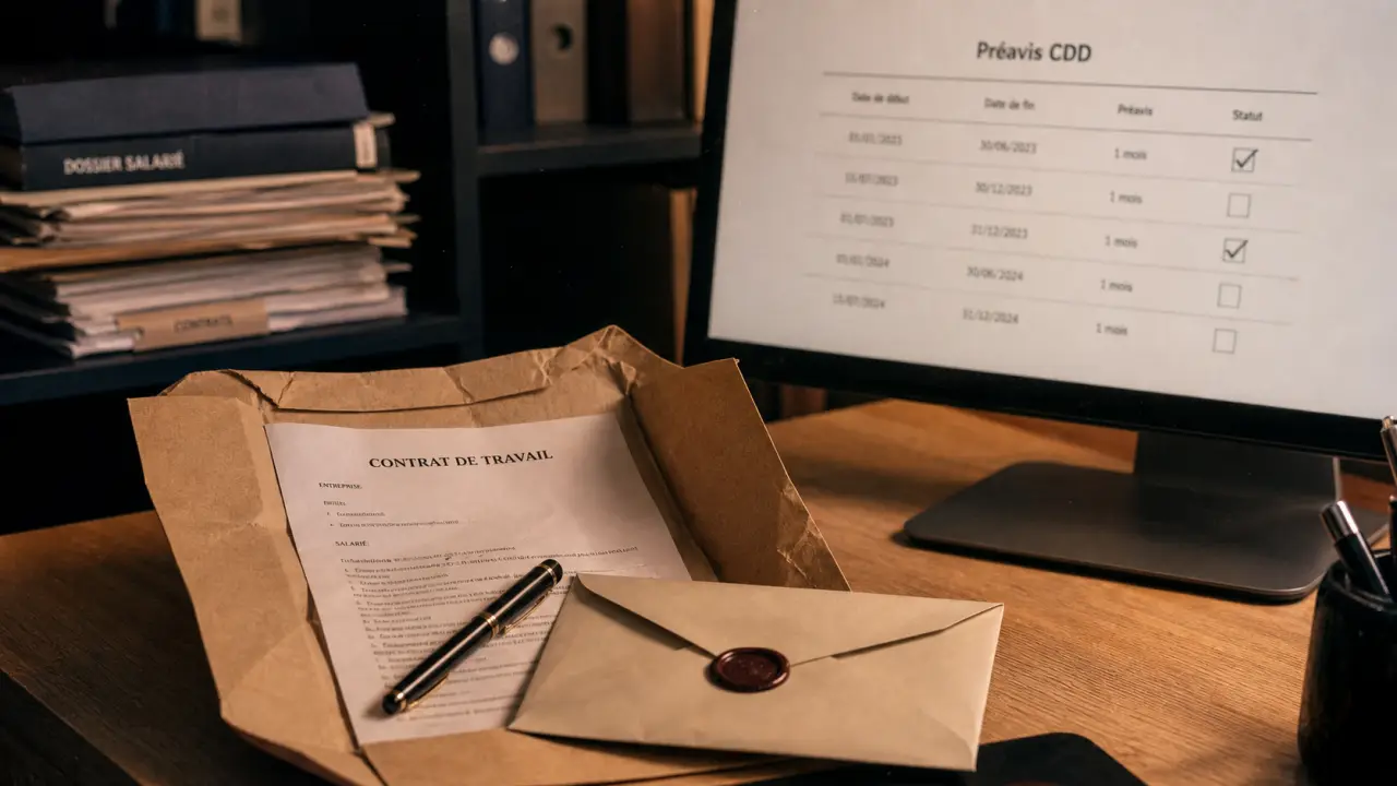 Préavis CDD démission : dates de départ avant CDI