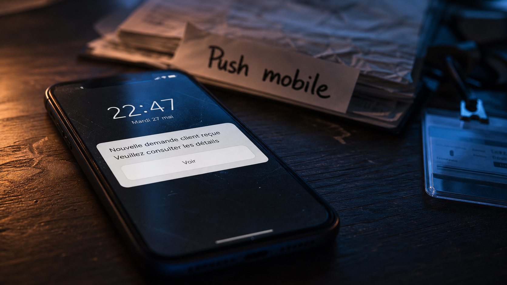 Push mobile c’est quoi : notification push sur smartphone