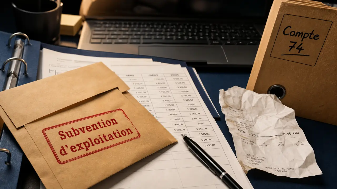 Subvention d exploitation : dossier compte 74 en comptabilité