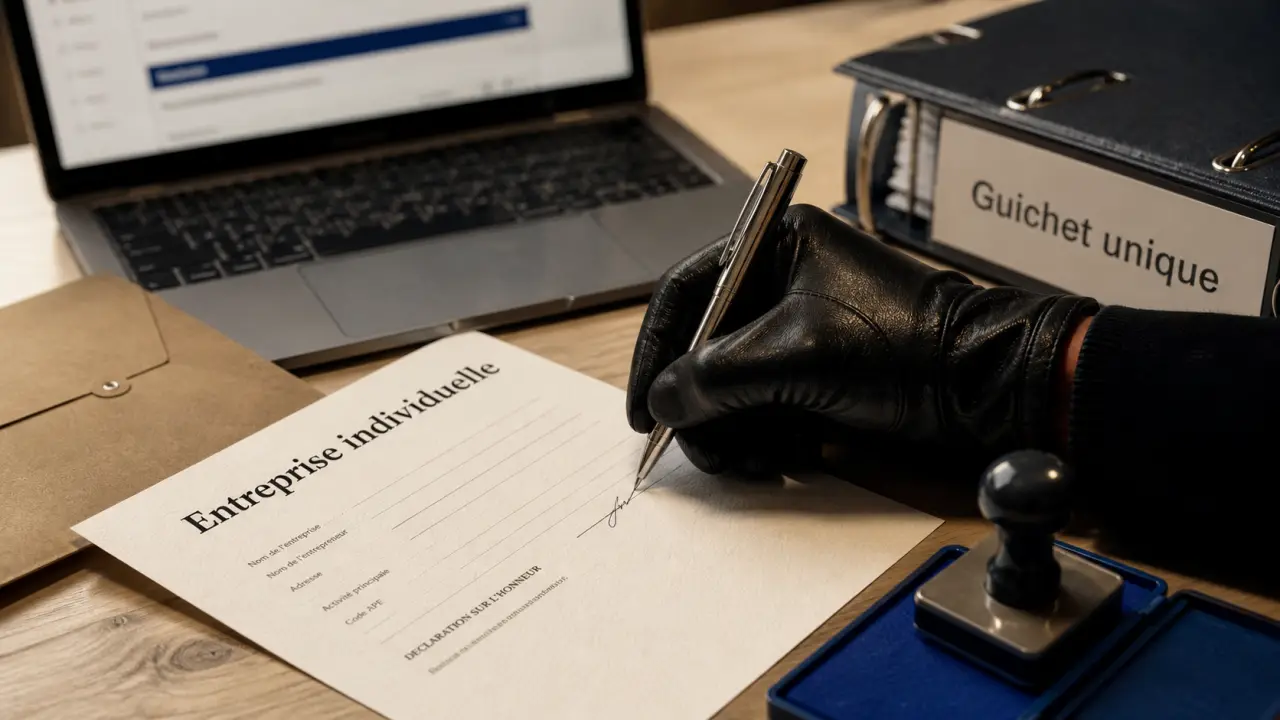 Avantage d une entreprise individuelle : créer seul, sans capital, formulaire