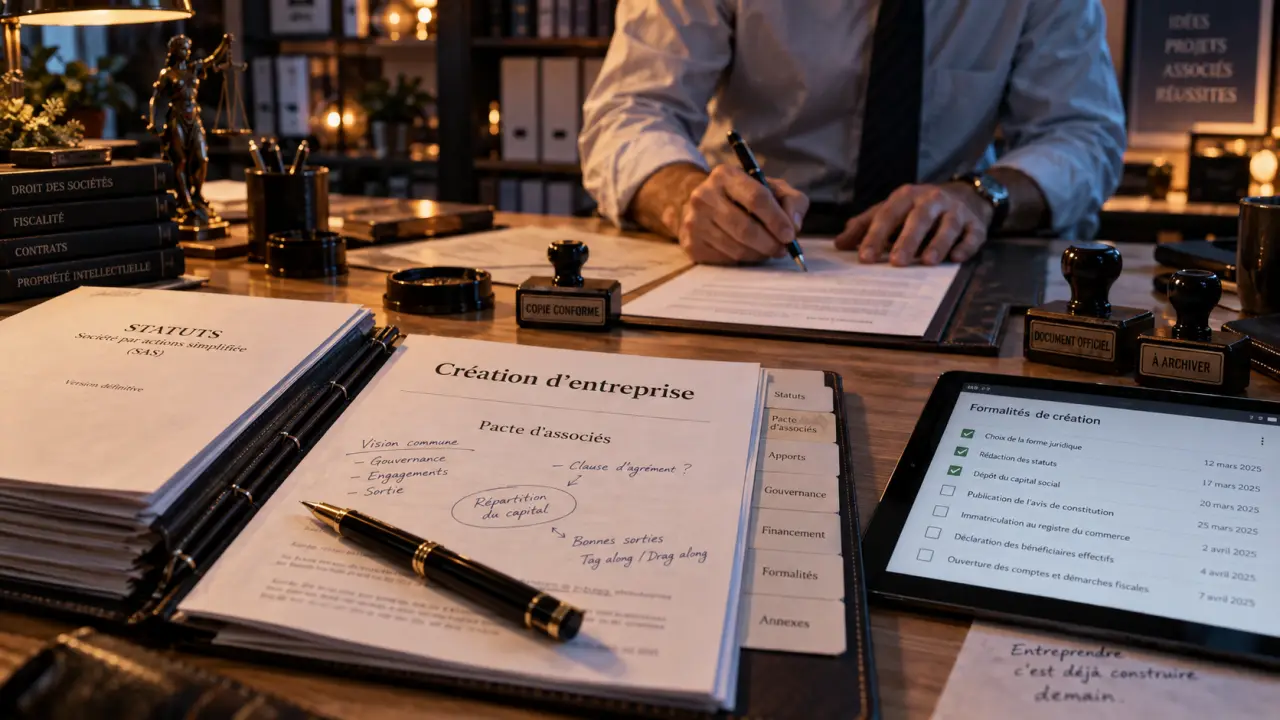 Avocat création entreprise : statuts standard risqués
