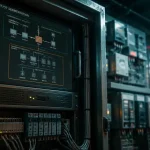 Cybersécurité industrie IT/OT en salle de contrôle industrielle