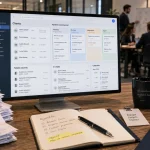 Fonctionnalités CRM reliant données, équipes et parcours client