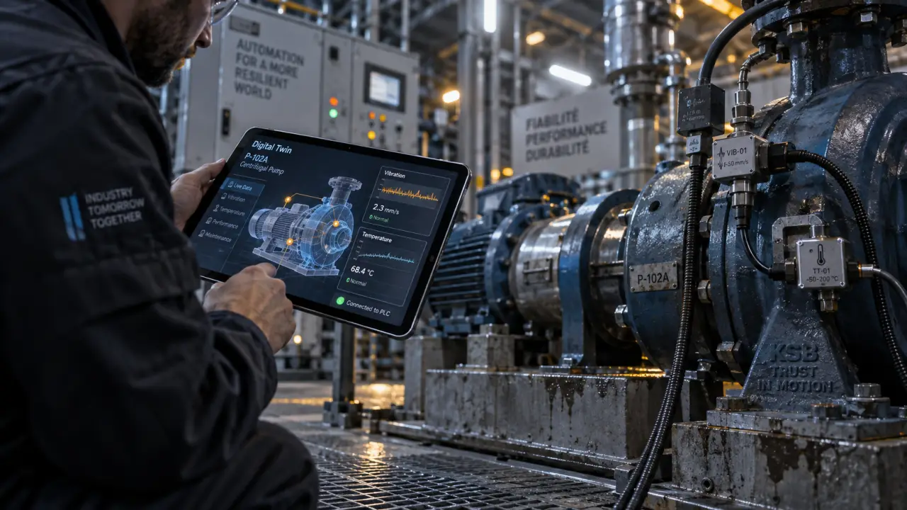 Jumeau numérique industrie pour anticiper les pannes et piloter la production