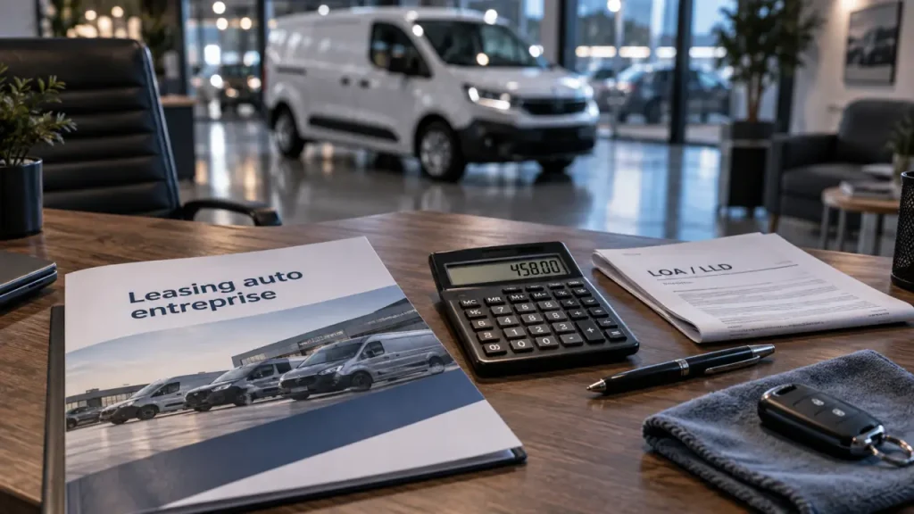 Leasing auto entreprise : LOA ou LLD, le bon choix dépend de votre activité