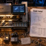 Machines industrielles : presse plieuse CNC, gabarits et coût total