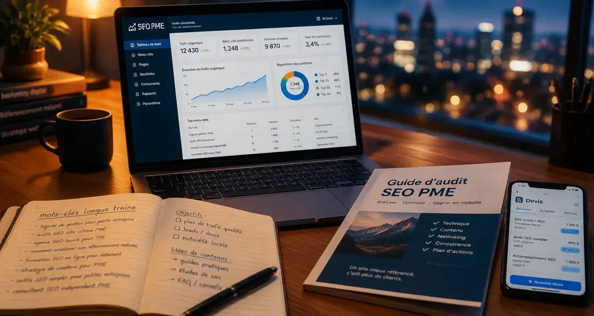 SEO pour PME : leads durables sans Google Ads